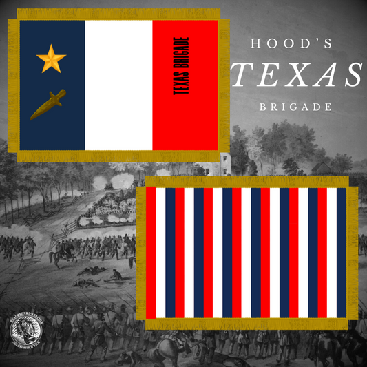 Texas Brigade Flag Stickers