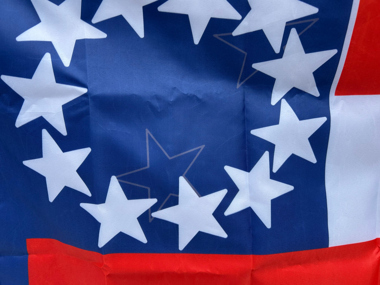 "God Shield the Brave" 27th Georgia Infantry Battalion Flag