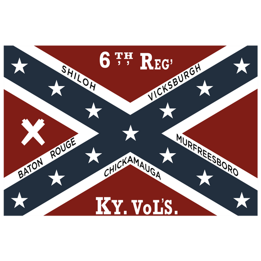 6th Kentucky Infantry Stickers / Magnets