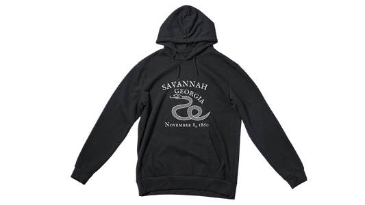 "Southern Rights - Equality of the States - Savannah 1860 Secession Banner Hoodie