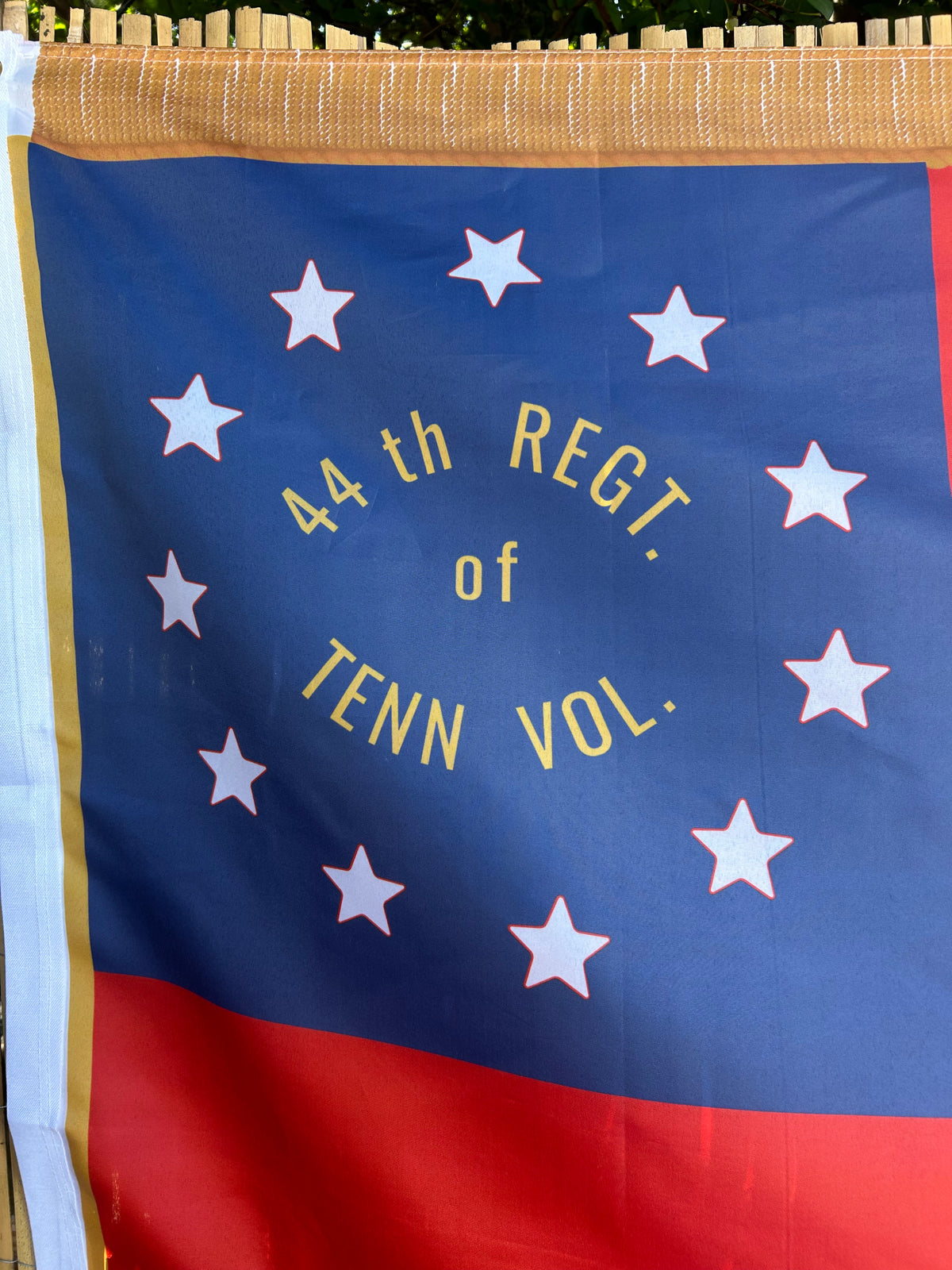 "Death to Invaders" 44th Tennessee 1st National House Flag