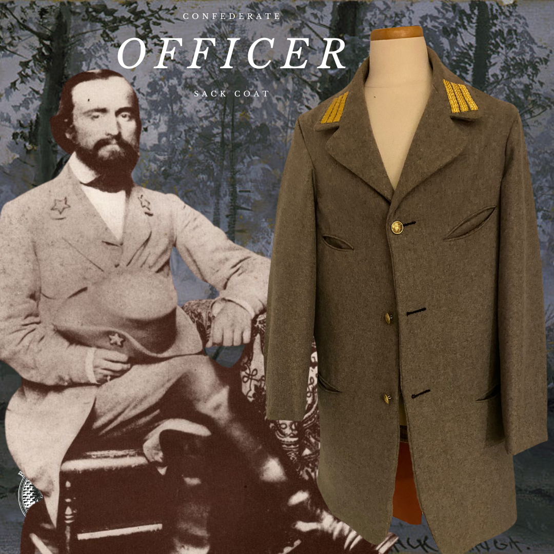 Confederate Officer Sack Coat