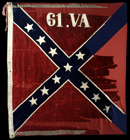 61st Virginia Infantry Flag Stickers/Magnets