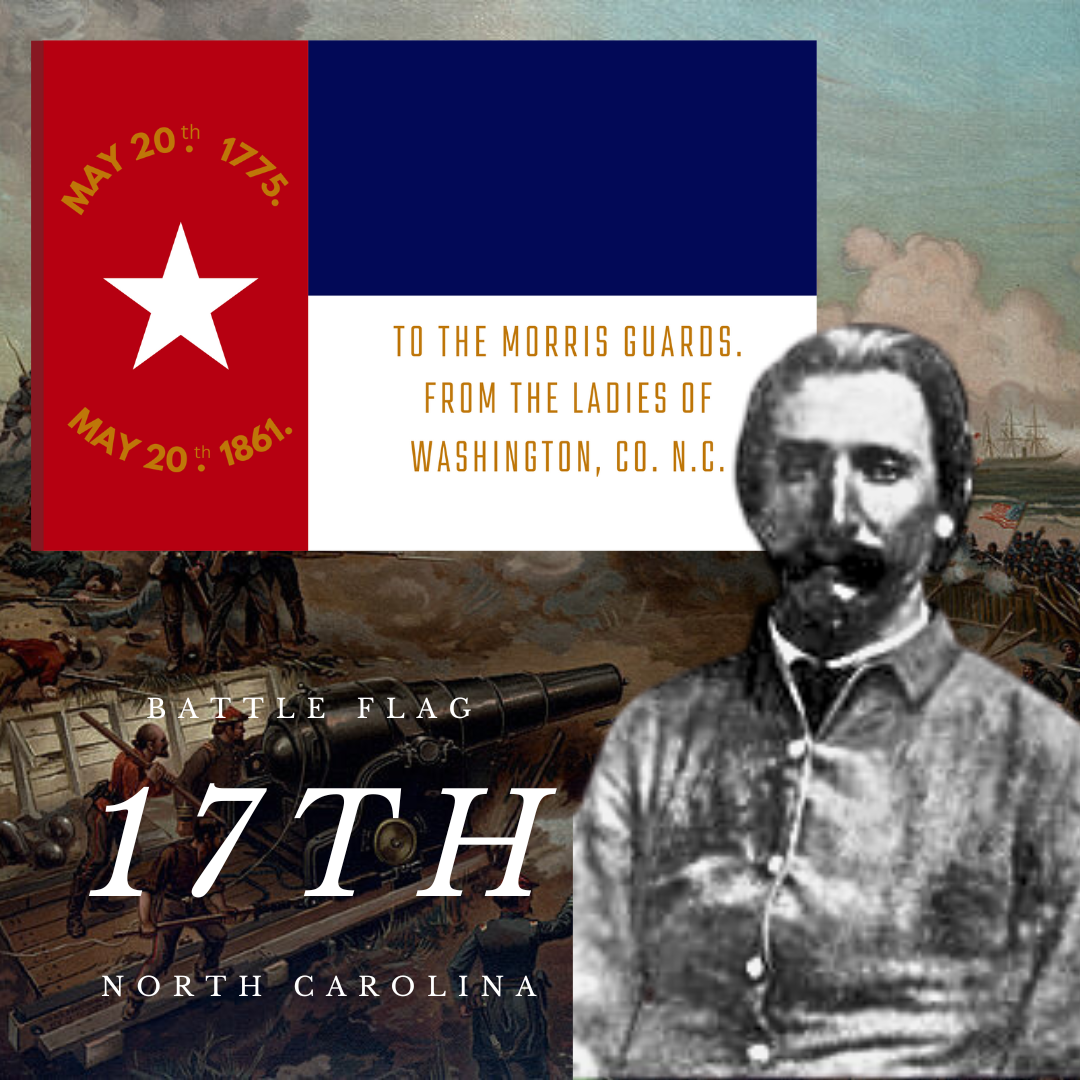 17th North Carolina Infantry House Flag