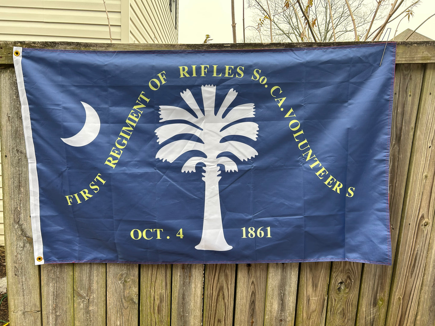1st Orr's  Regiment of Rifles South Carolina Volunteers House Flag