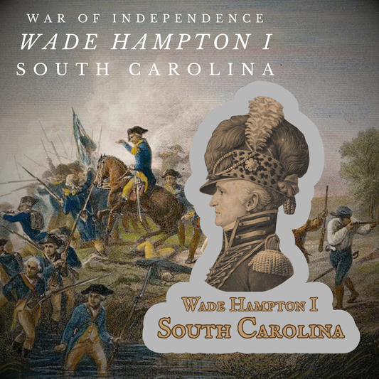 Wade Hampton I Stickers
