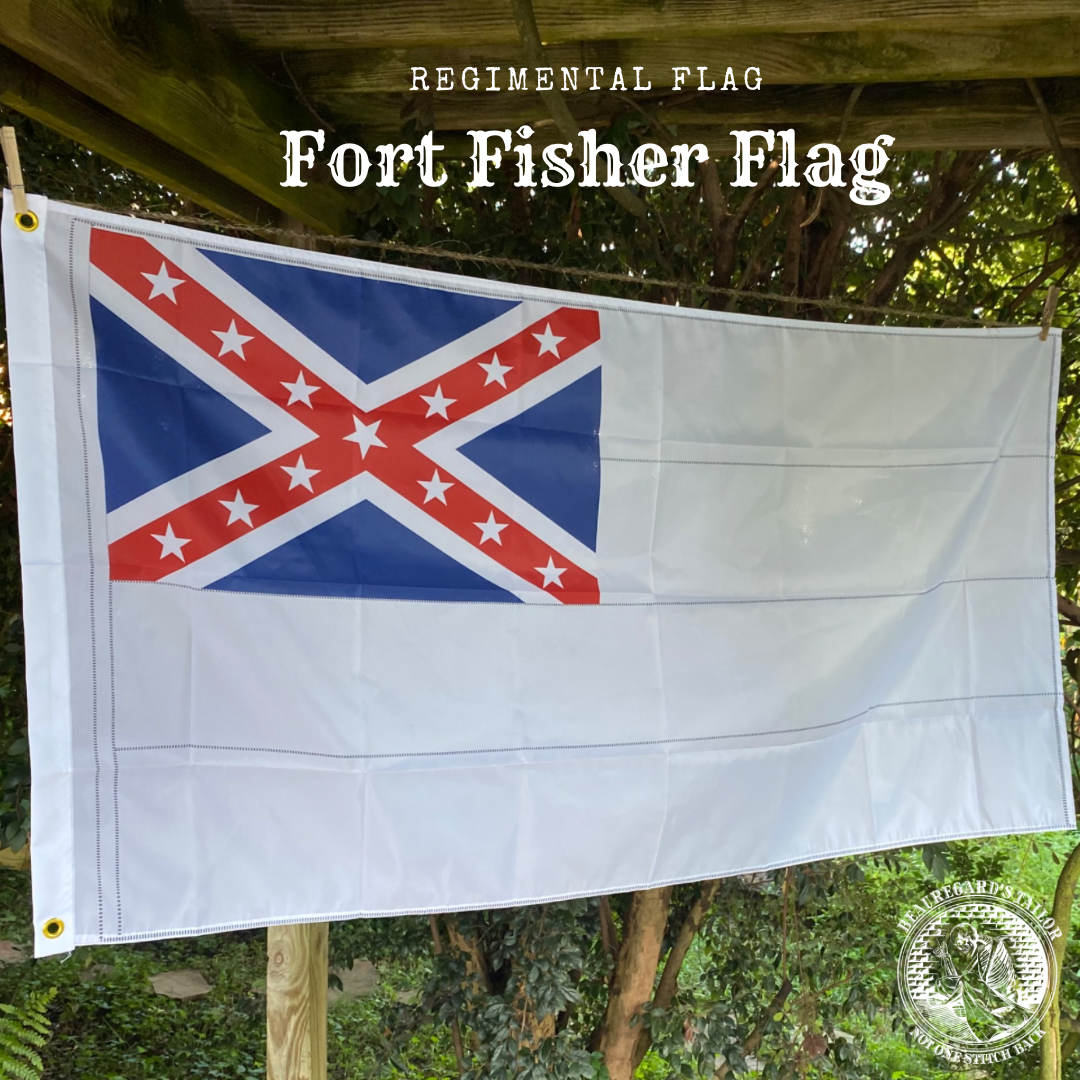 Fort Fisher Garrison House Flag Beauregard's Tailor