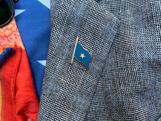 Bonnie Blue Flag Lapel Pin