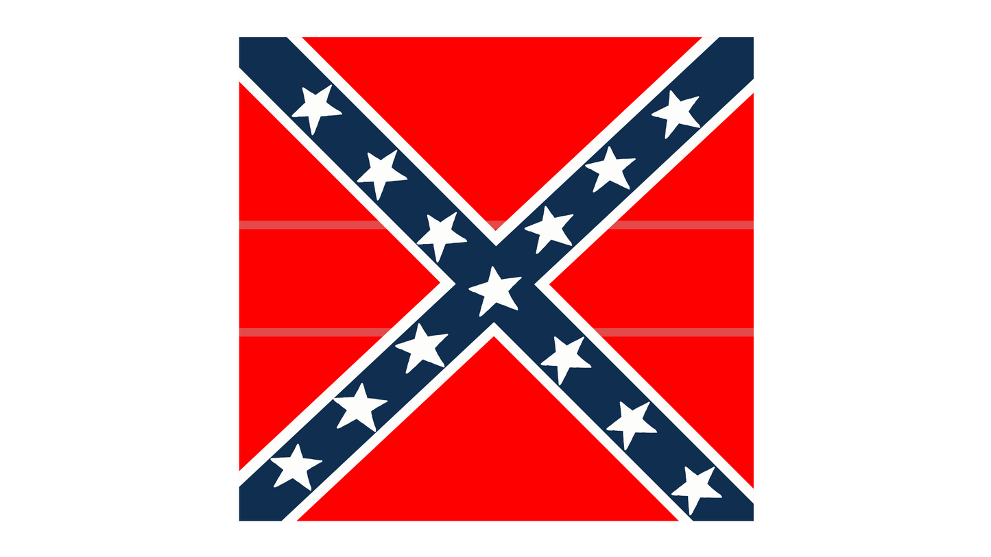 21st Georgia Infantry Flag Stickers/Magnet