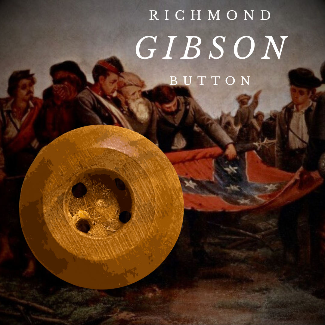 Richmond Clothing Bureau - Gibson Wooden Button Sticker