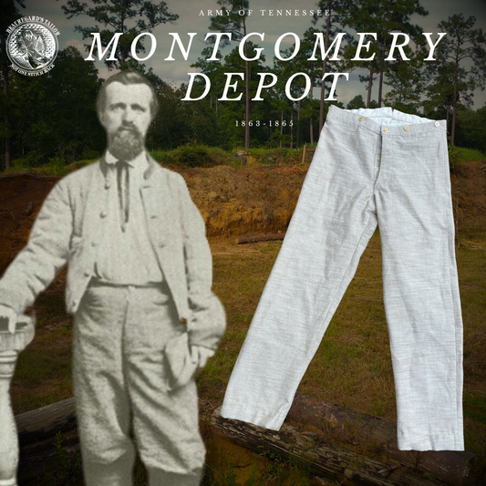 Montgomery Depot Trousers (Waistband Pockets) 1863-1864