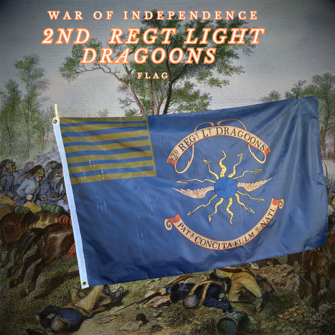 2nd Continental Light Dragoons Flag