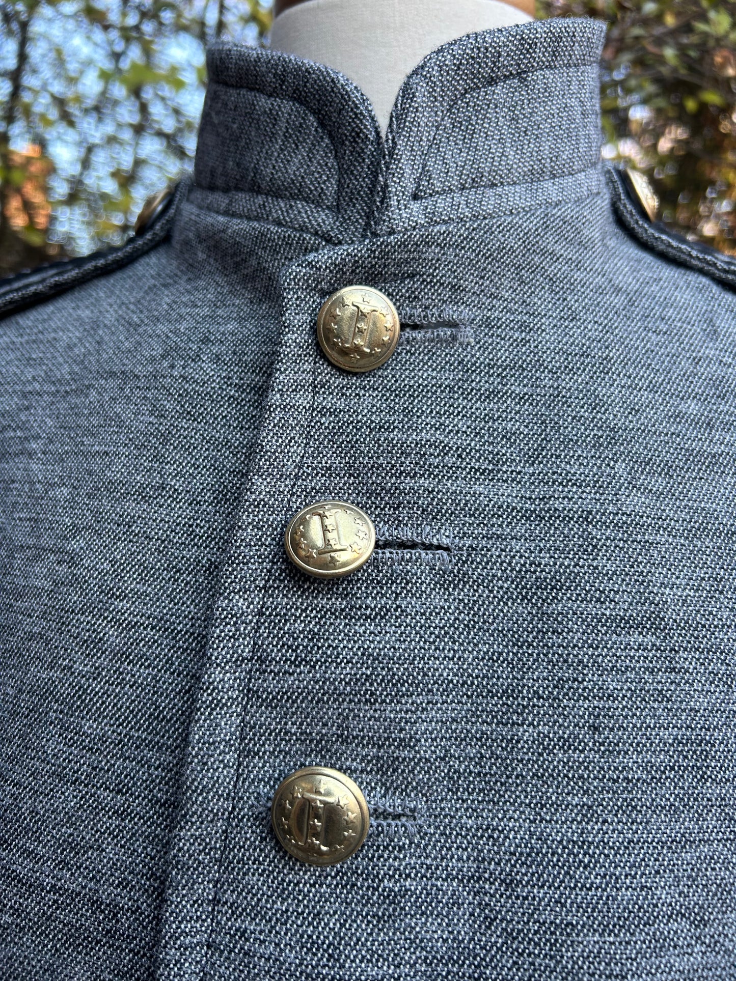 Richmond Clothing Bureau Jacket 1863 Transitional Variant