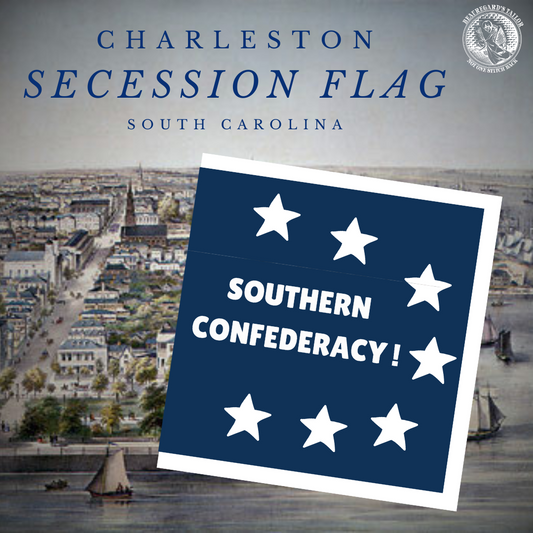 "Southern Confederacy" Charleston Secession Flag - November 1860 Stickers/Magnet