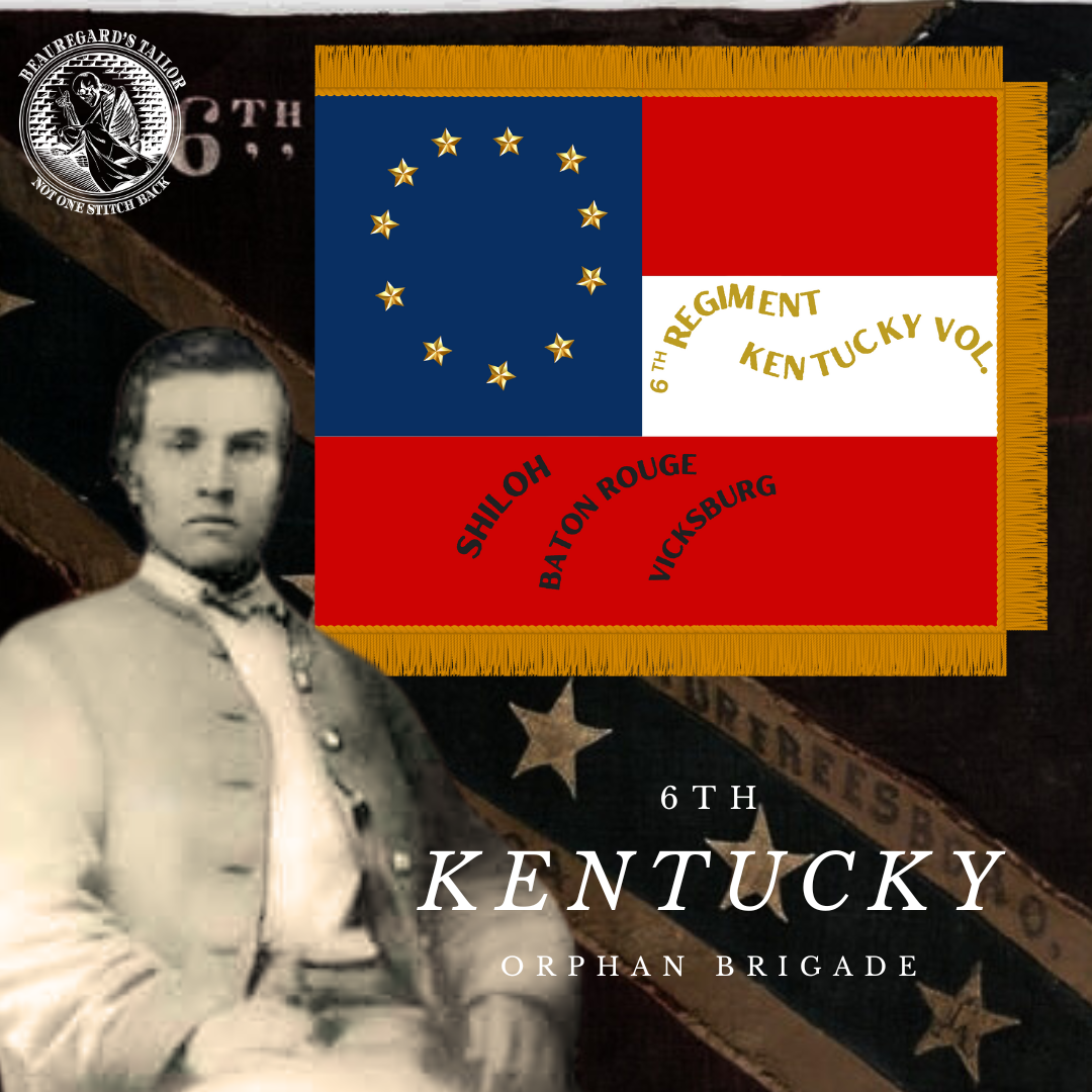 6th Kentucky Infantry 1st National House Flag