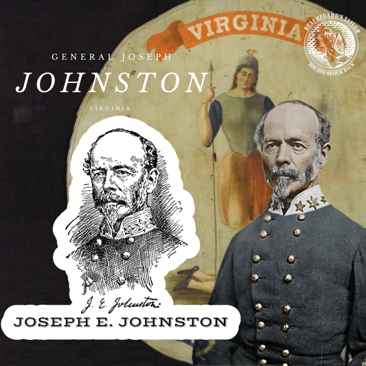 General Joseph E. Johnston Sticker/Magnet
