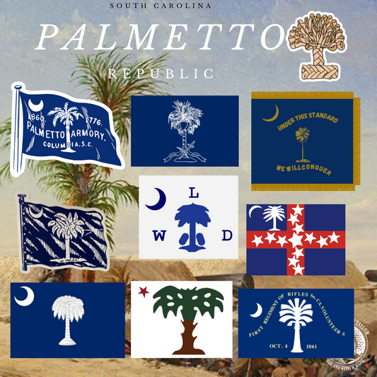 Palmetto Republic - South Carolina Palmetto Tree Sticker Set