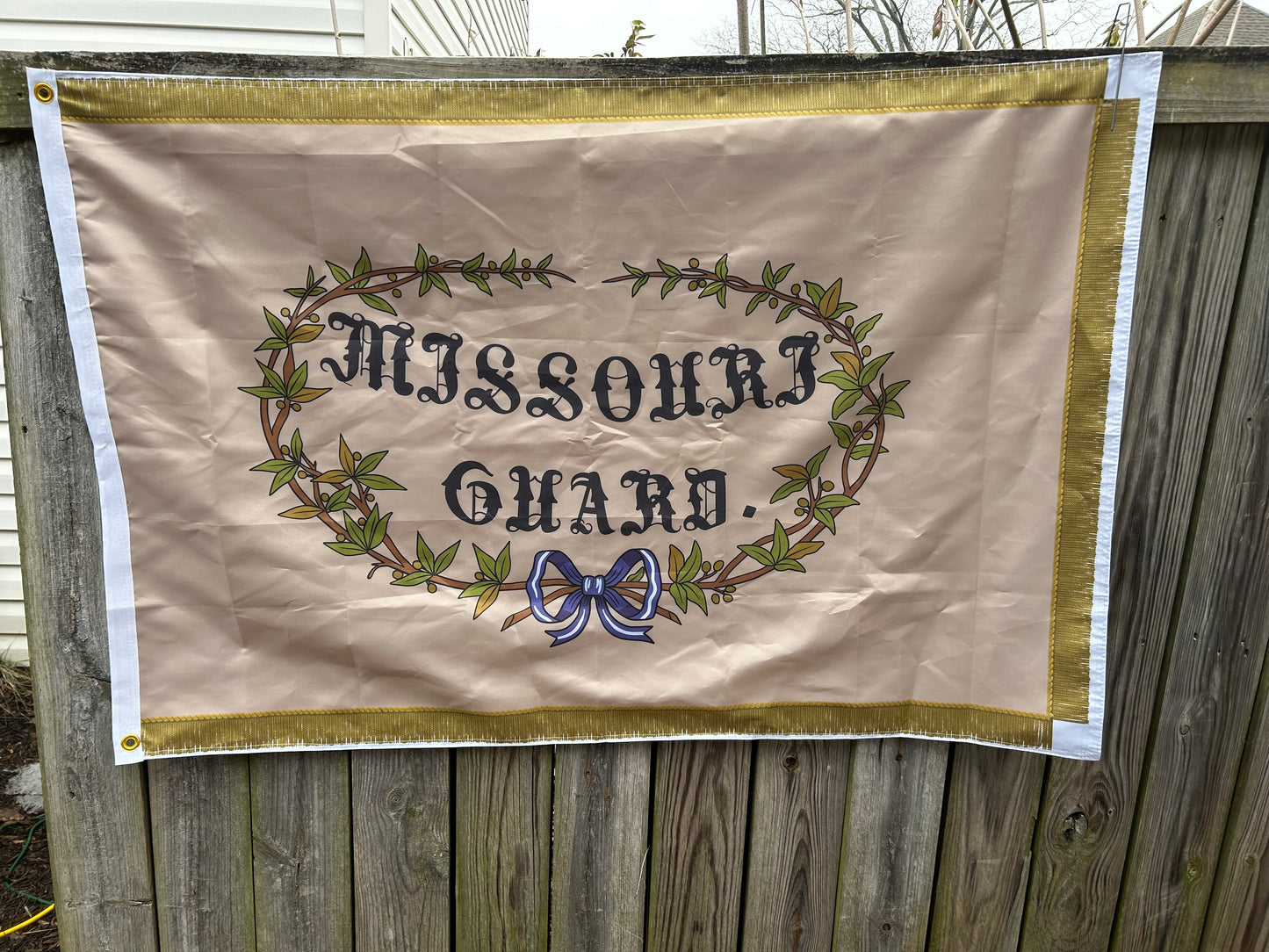 "Missouri Guard" 1st Missouri Infantry (Missouri State Guard) Company G Flag