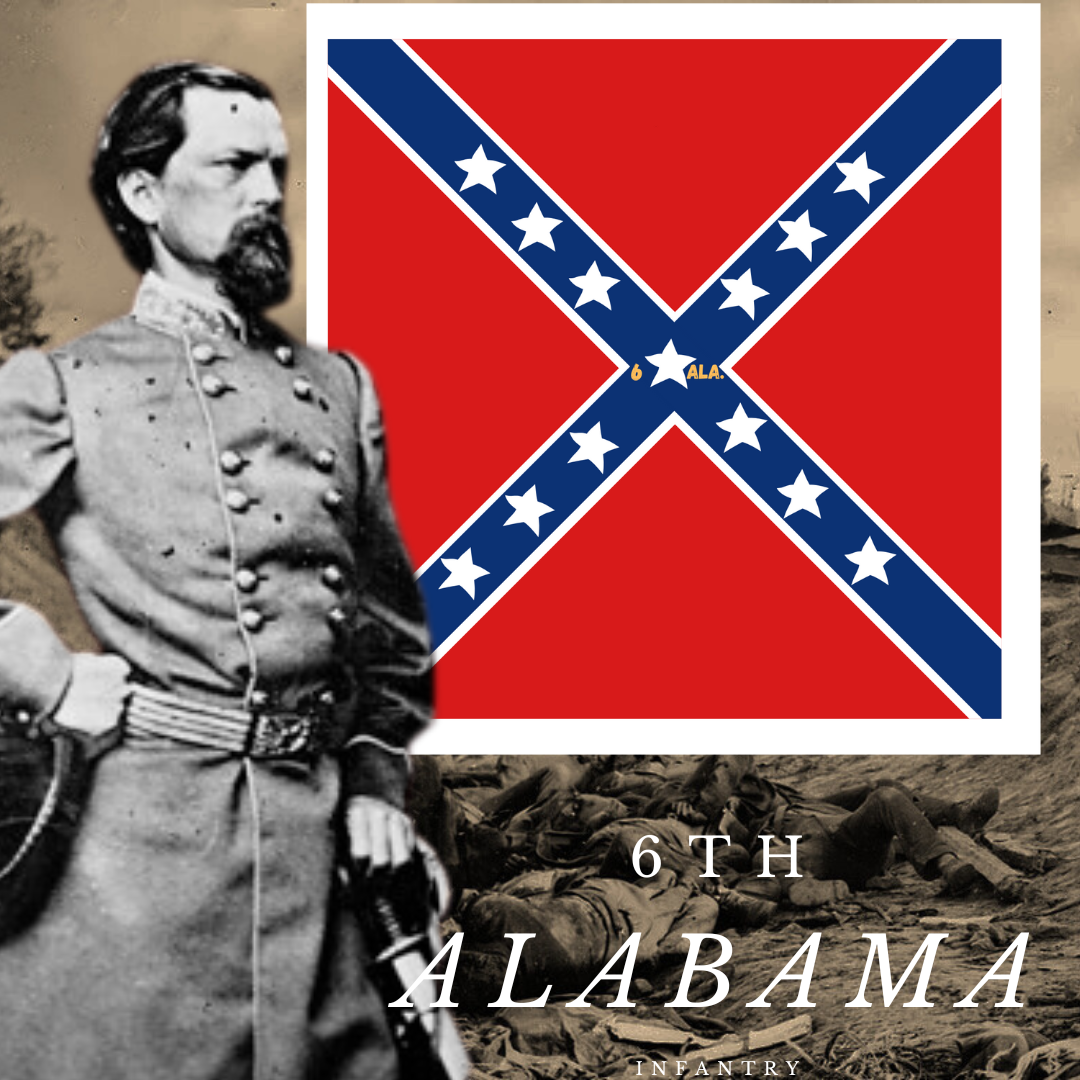 6th Alabama Infantry House Flag