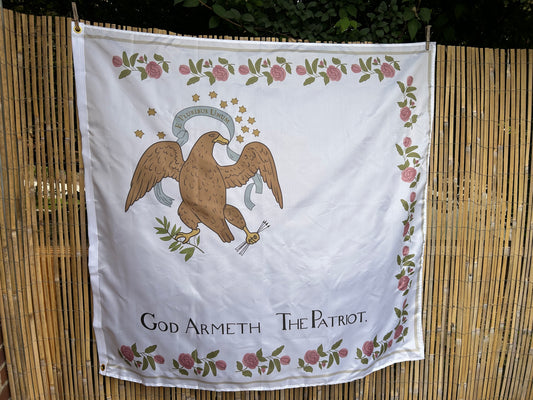"God Armeth The Patriot" - Tennessee Militia Flag - Creek War