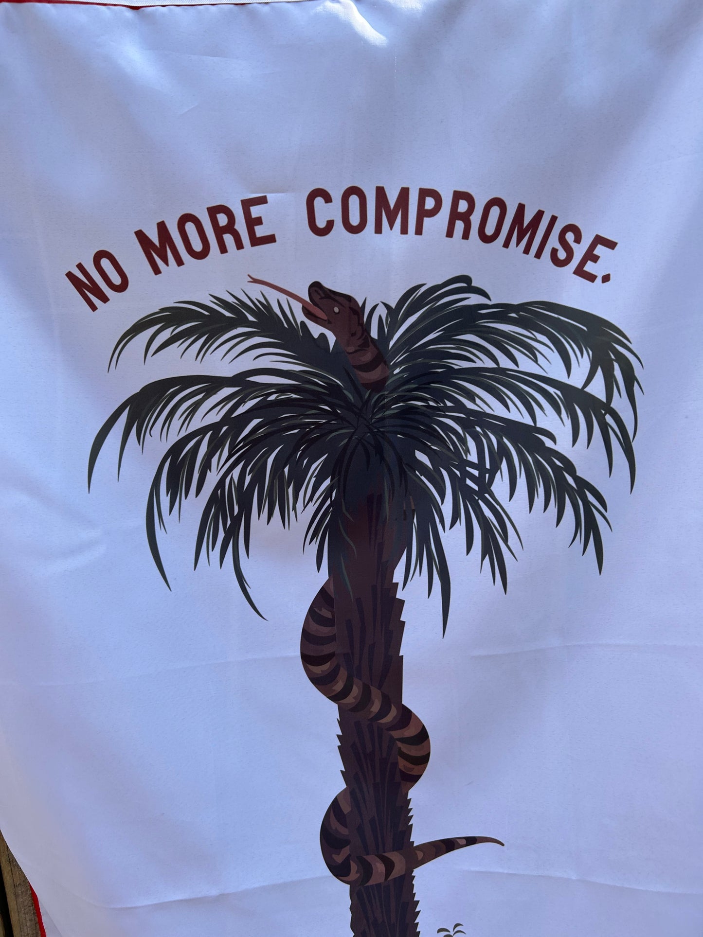 "No More Compromise" Charleston Secession Flag
