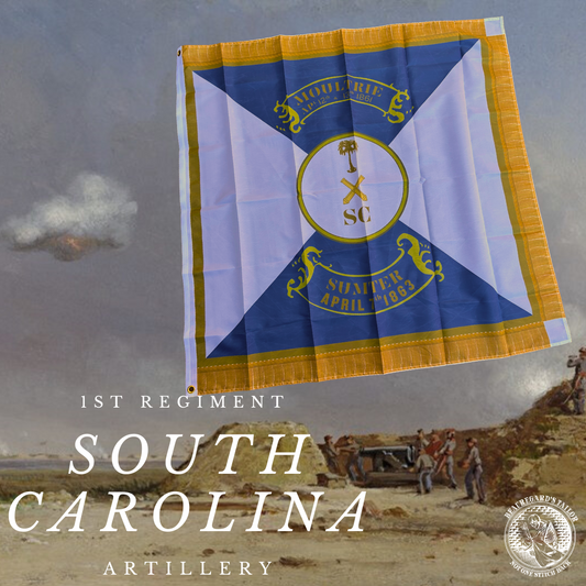 1st Regiment of South Carolina Artillery House Flag