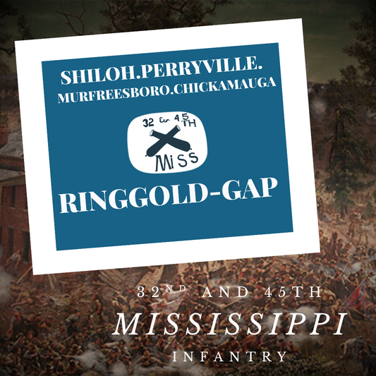 32nd & 45th Consolidated Mississippi Infantry Flag