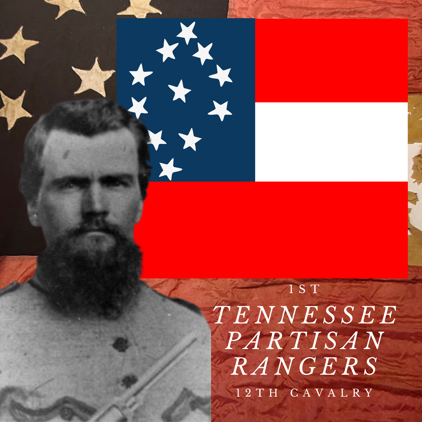 1st Tennessee Partisan Rangers Flag