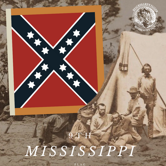 9th Mississippi Battle Flag House Flag