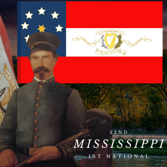 22nd Mississippi - Company C - Sarsfield Southrons - House Flag