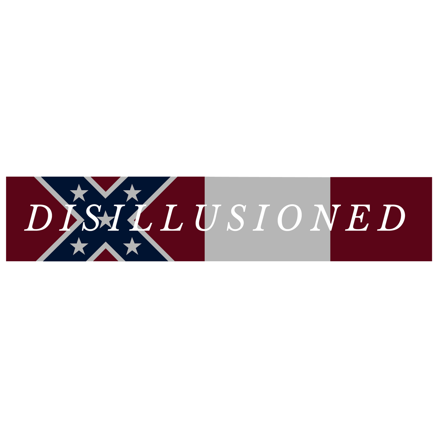 "Disillusioned" Third National Flag Stickers/Magnets