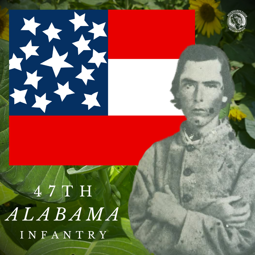 47th Alabama Regimental Colors Stickers