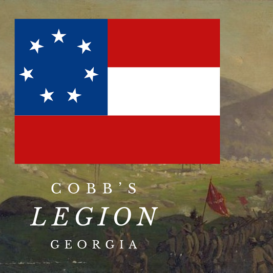 Cobb's Legion Flag Stickers