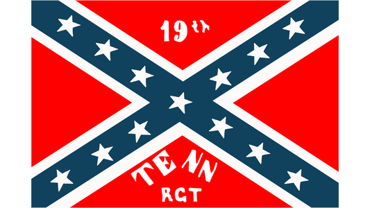 19th Tennessee Infantry Flag