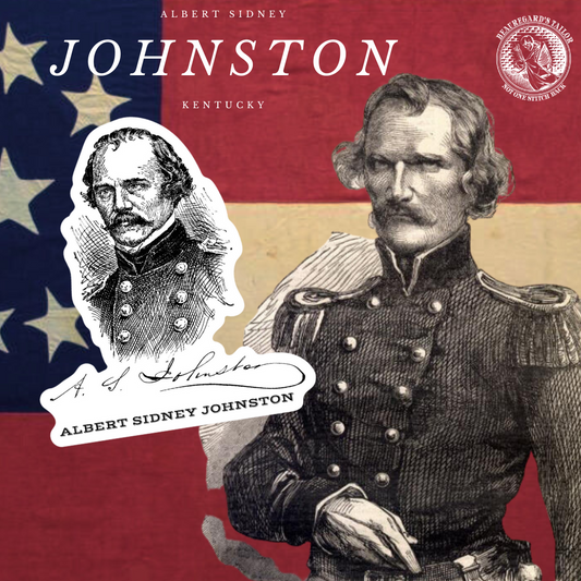 General Albert Sidney Johnston Stickers