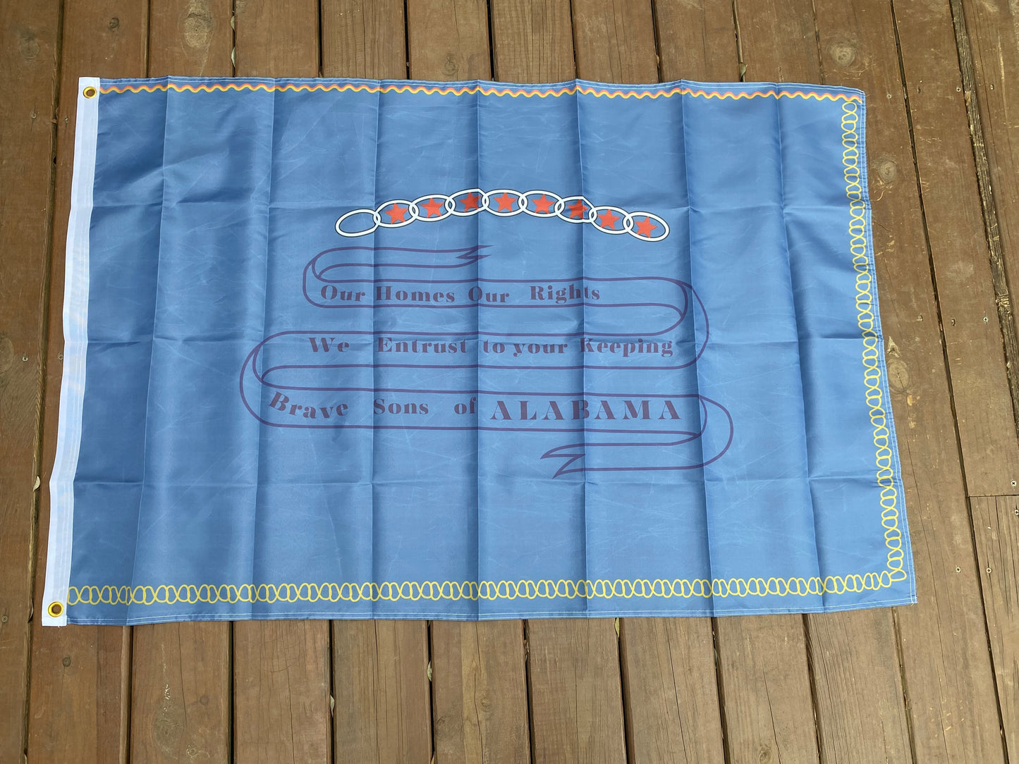 6th Alabama Infantry Flag (Co. E, Hayneville Guards) House Flag