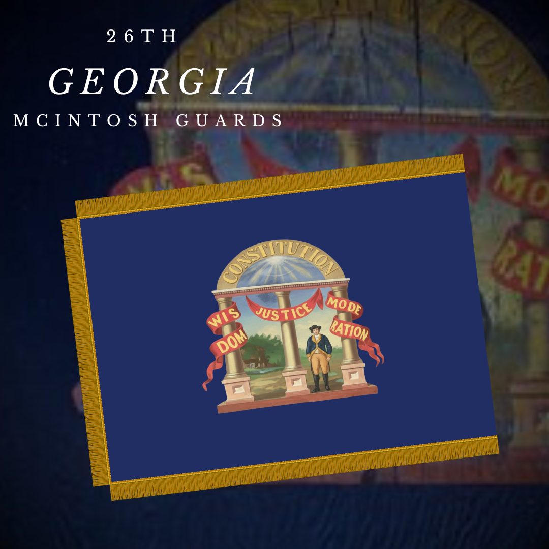 26th Georgia Company B Flag