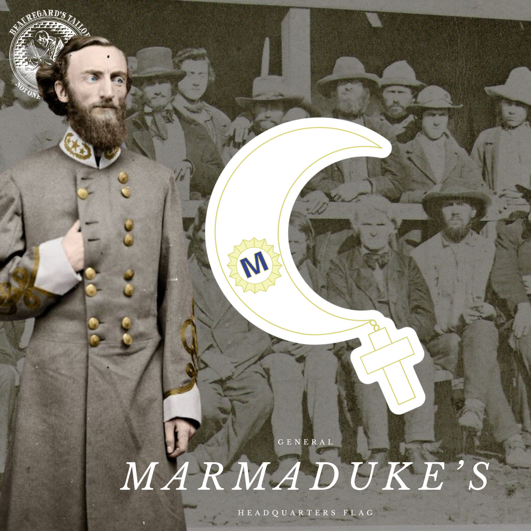 General John. S. Marmaduke's Flag Die-cut Stickers