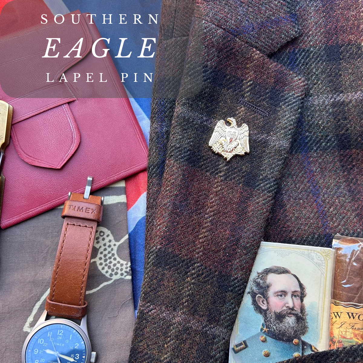 "Southern Eagle" Lapel Pin
