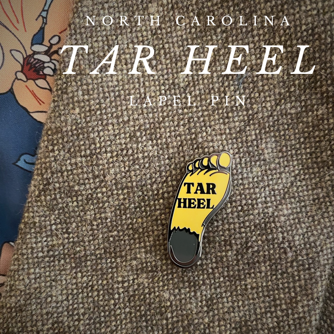 Tar Heel North Carolina Lapel Pin