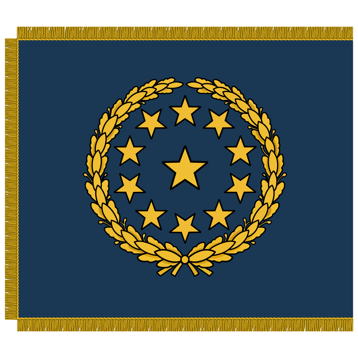 "God and Our Country" Fernandina Volunteers Flag Stickers/Magnet