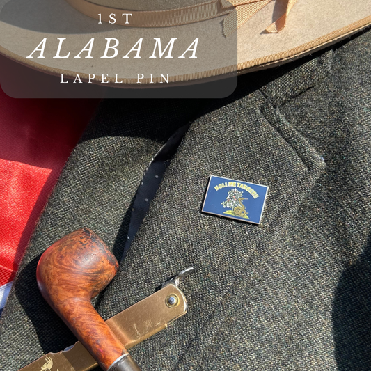 "Touch me not" 1st Alabama Flag Lapel Pin