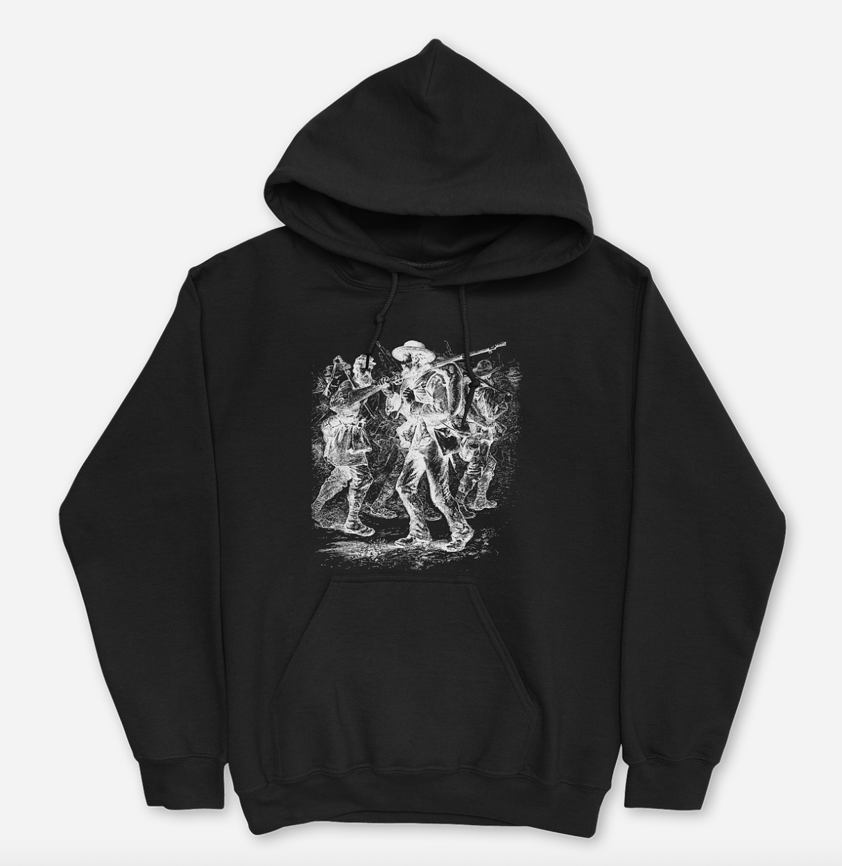 "A Soldier On Campaign" Army of Northern Virginia Hoodie