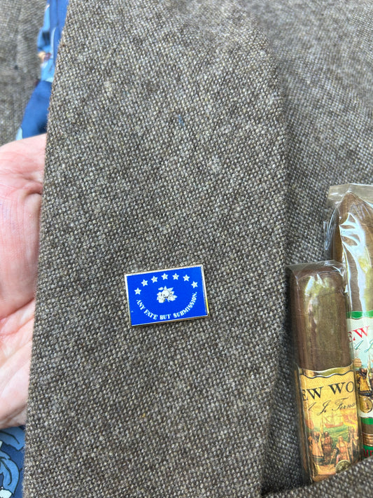 "Any Fate But Submission" Lapel Pin (Close-Out)