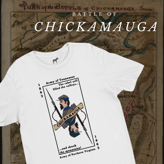 Chickamauga - "The rebel yell filled the valleys and shook the mountains" - Shirt