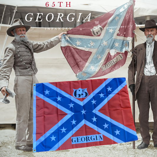 65th Georgia Infantry House Flag