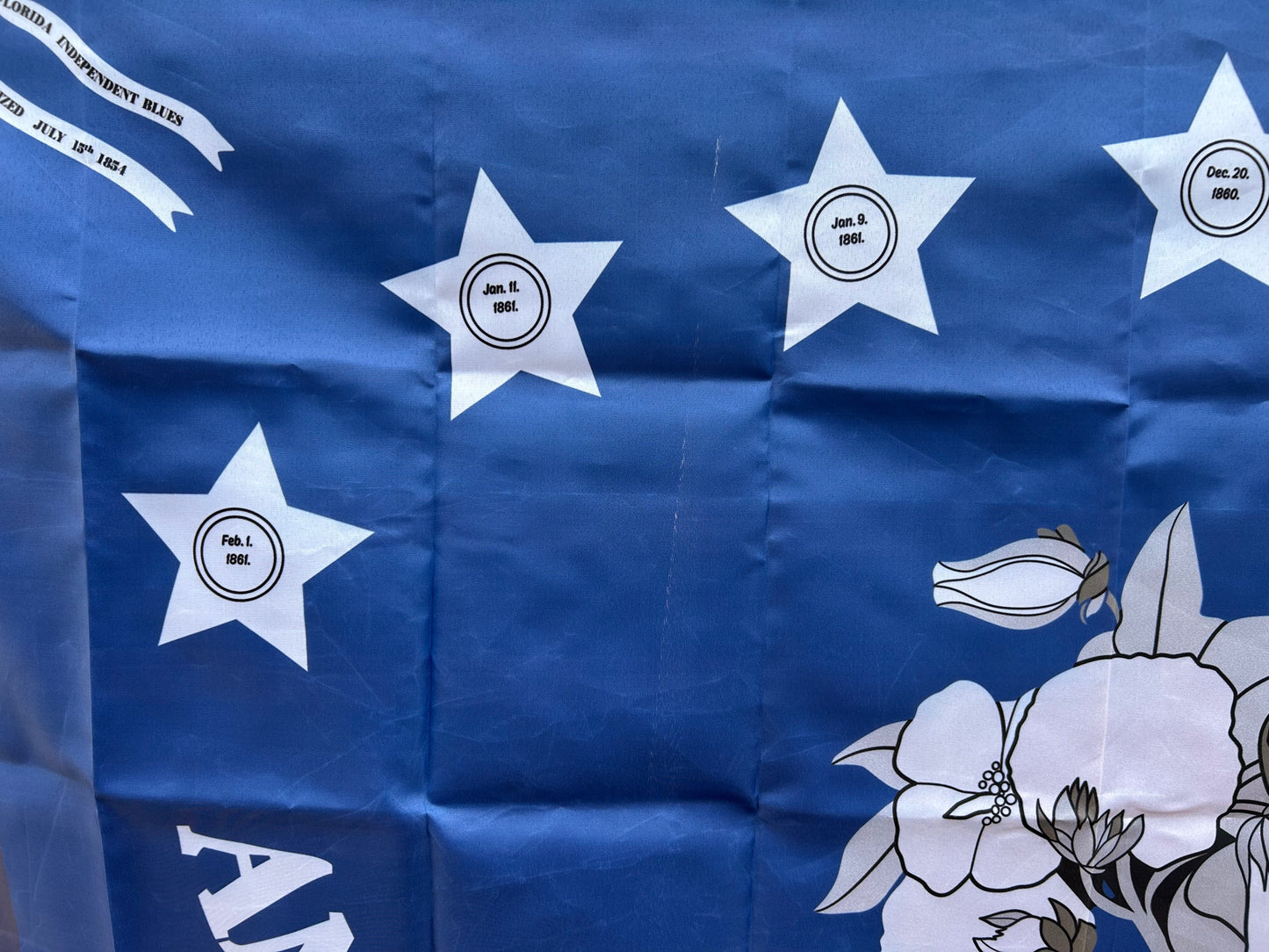 "Any Fate But Submission" 3rd Florida Infantry Flag