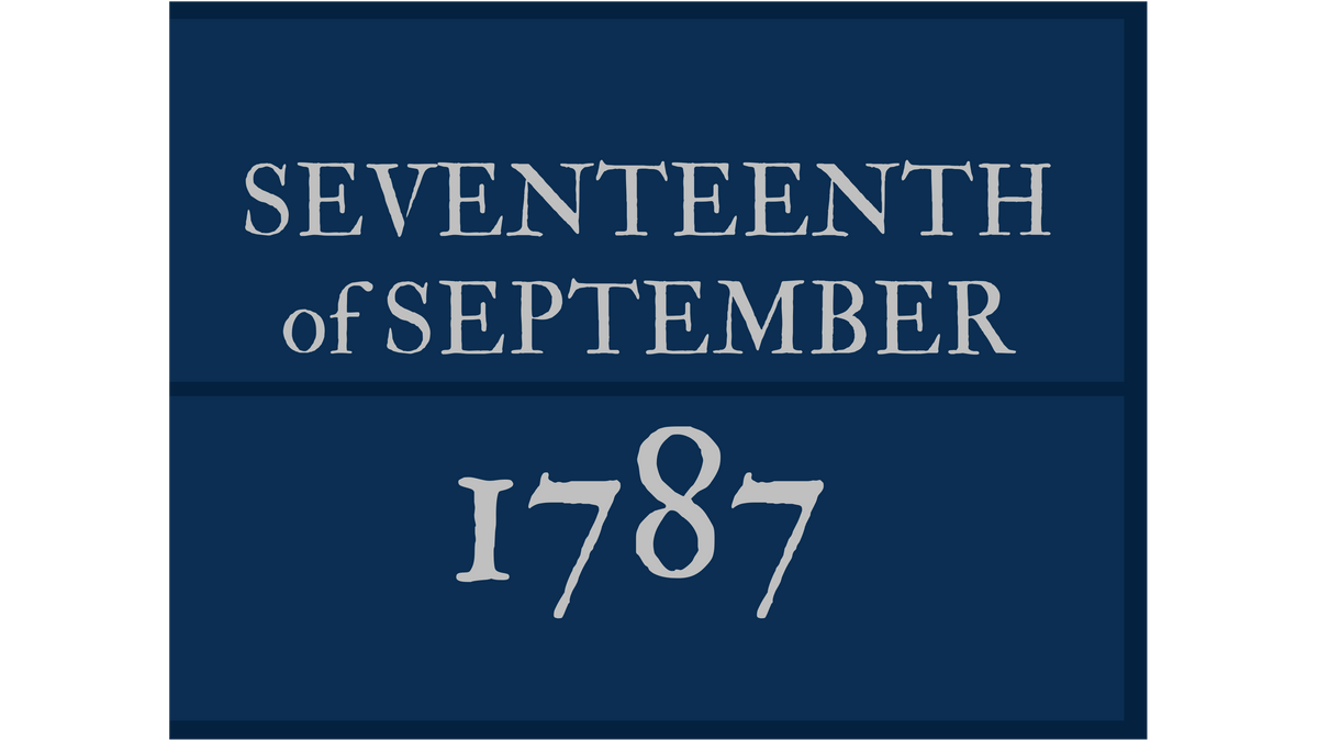 "1787" Flag