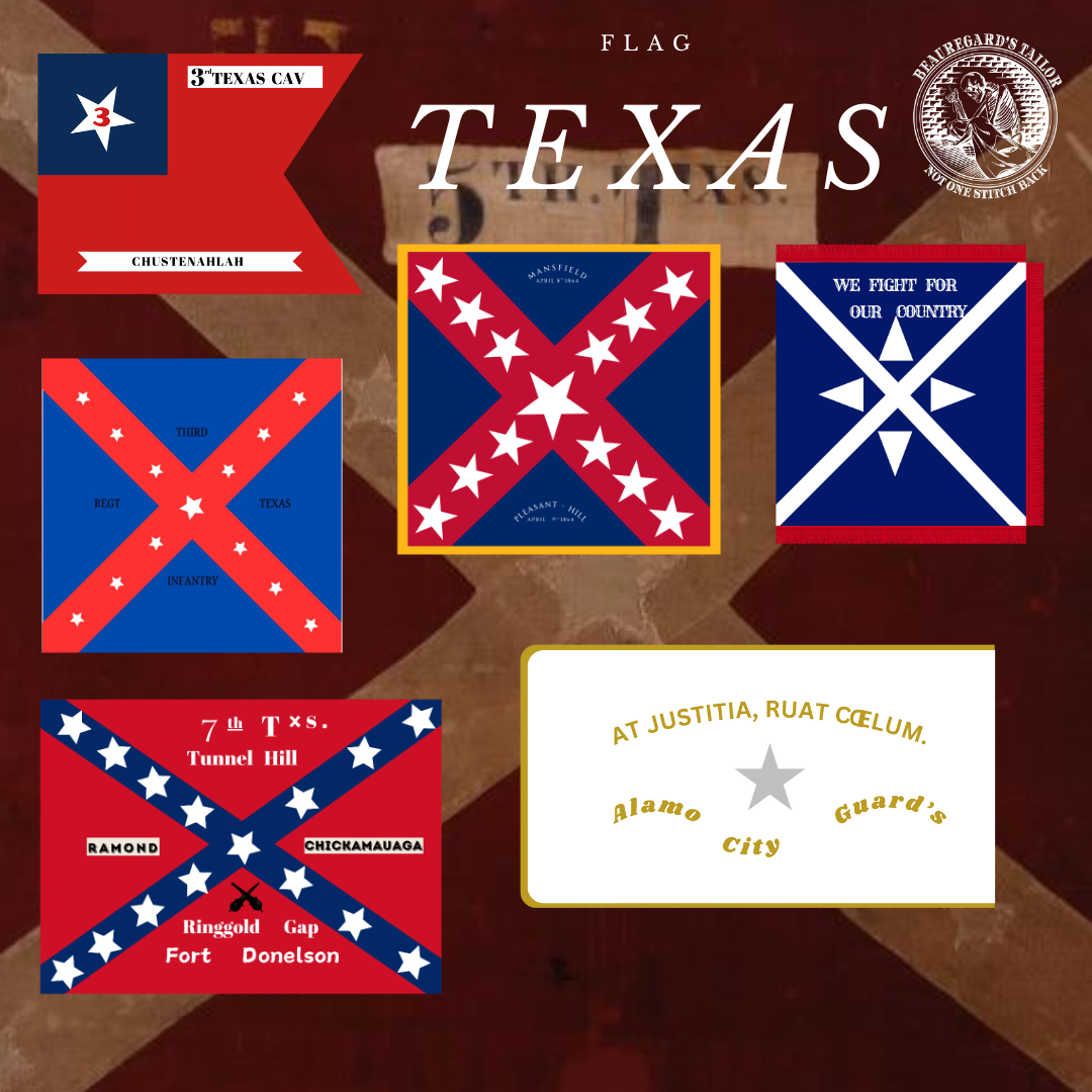 Texas Flag Sticker Set