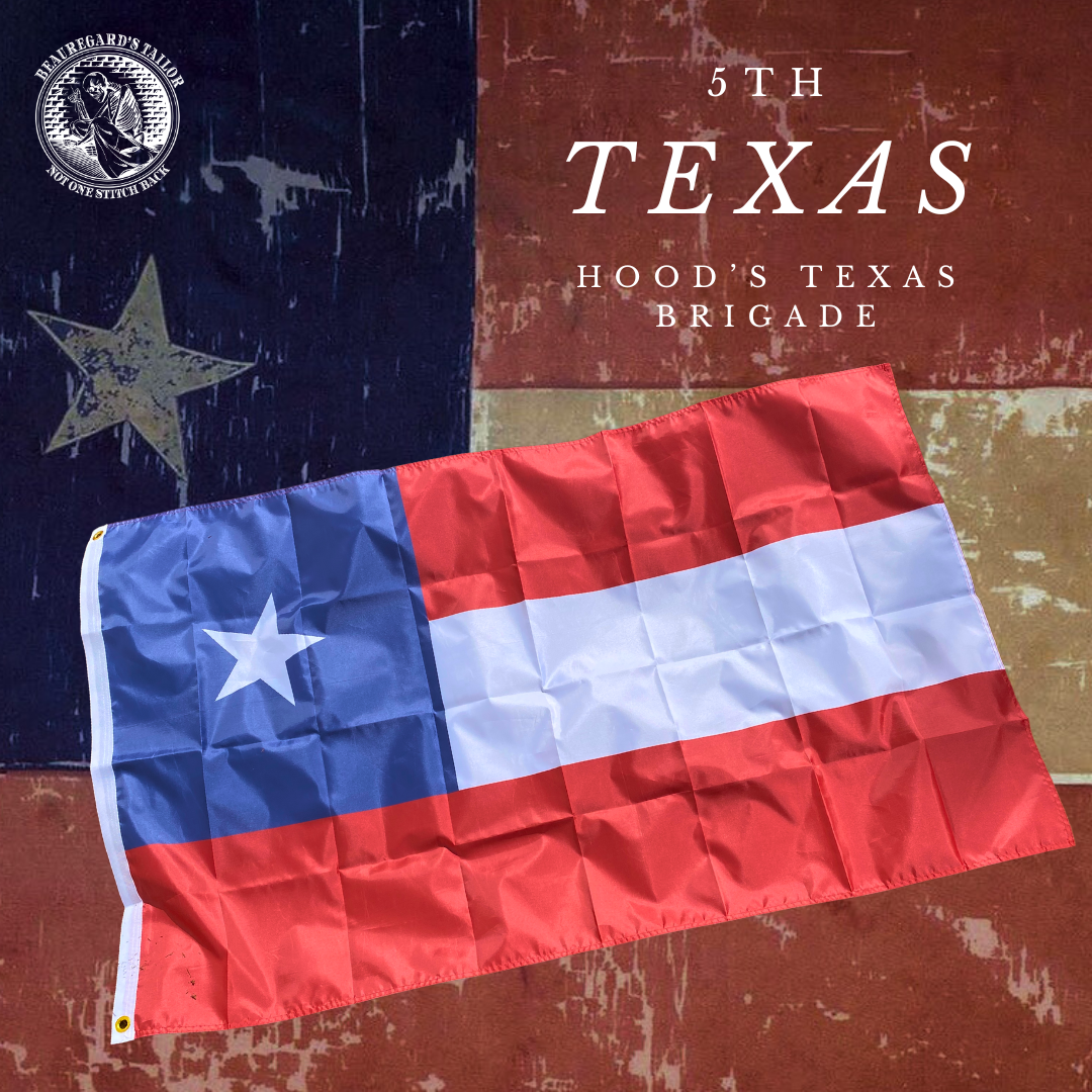 5th Texas Infantry - 1st National House Flag